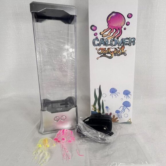 CALOVER Jellyfish Tank Lava Night Light Color Changing New -Great Holidays Gift! - Picture 2 of 5